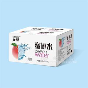 光能 蜜桃水蜜桃味飲料箱裝500mlx24瓶