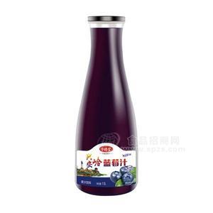 令德堂 興安嶺藍(lán)莓汁果汁飲料1.5L