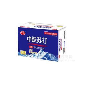 中躍蘇打無糖無汽蘇打水飲料350ml