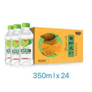 中跃青柠苏打风味饮料350mlx24