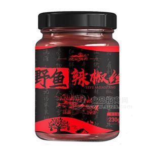 漠家飄香 野魚辣椒絲230g