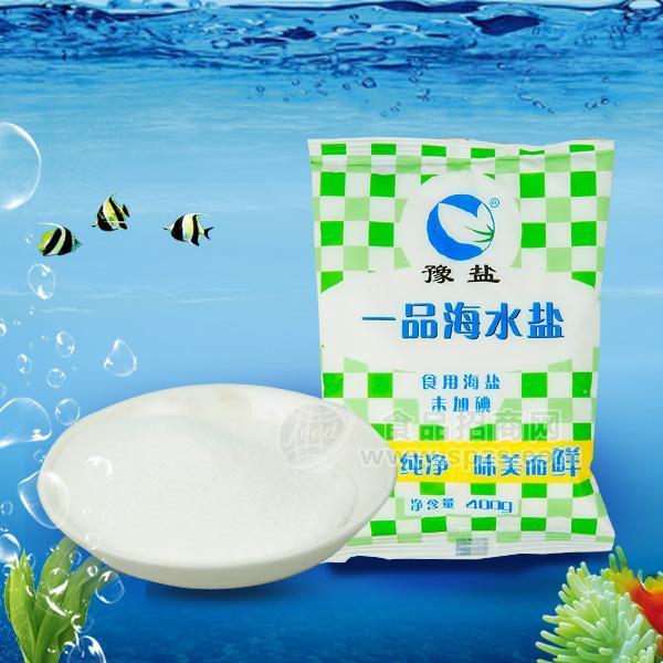 豫盐 一品海水盐未加碘食用海盐400g