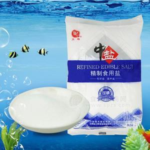 衛(wèi)群 中鹽加碘精制食用鹽2.5kg