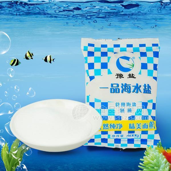 ·豫盐 一品海水盐食用加碘海盐400g 