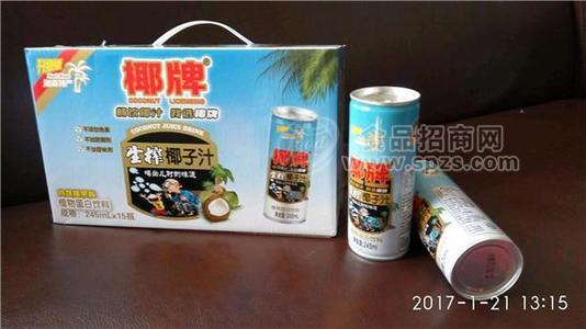 椰牌椰子汁招商