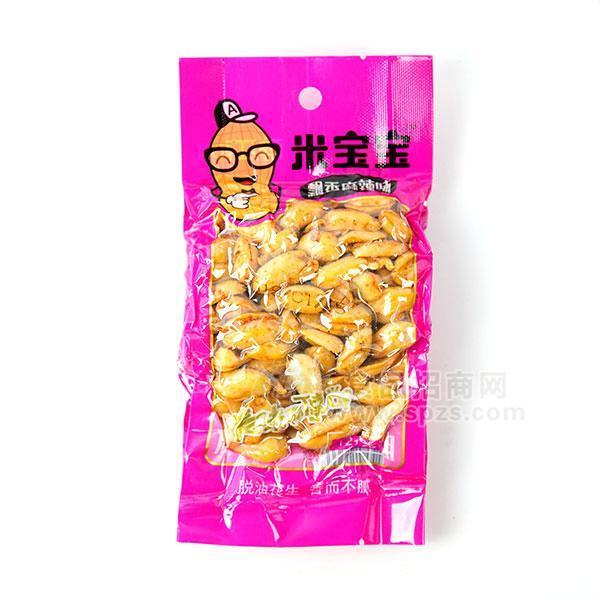 米宝宝脱油花生炒货休闲食品飘香麻辣味121g