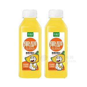 令德堂  香蕉芒果果汁飲料446ml