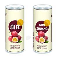 潤(rùn)莊 百香果果汁飲料245ml