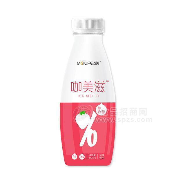 邁芙咖美滋草莓奶昔乳飲料風(fēng)味飲品450ml