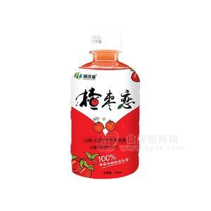 潤澤源山楂紅棗果汁飲料350ml