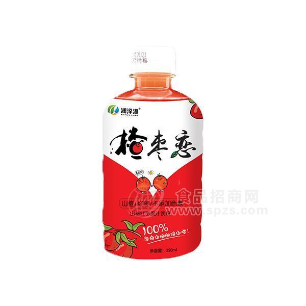 潤(rùn)澤源山楂紅棗果汁飲料350ml