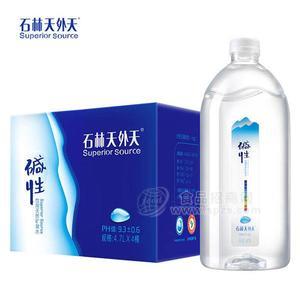 石林天外天飲用天然礦泉水4.7Lx4桶