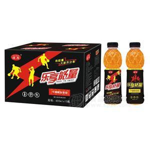 煜冉乐享能量牛磺酸加强型维生素风味饮料600mlx15瓶