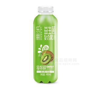 樂朋 獼猴桃汁益生菌復(fù)合果汁480ml