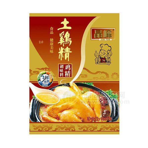 晶峰土雞精調(diào)味料1000g 真味到土雞鮮精