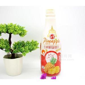 桂钦 生榨鲜菠萝汁果汁饮料招商1.25L