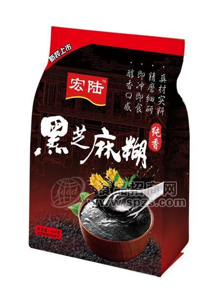 宏陸 黑芝麻糊 純香 460g