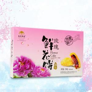 牡丹御品玫瑰鮮花餅糕點(diǎn)類270g