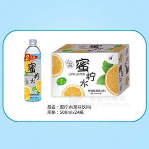 蜜檸水檸檬味果味飲料招商500mlx24瓶