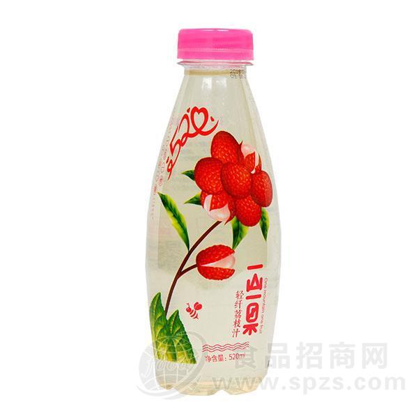 一山一果 轻纤荔枝汁520ml