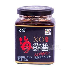 嗨醬XO香辣海鮮醬調(diào)味醬招商200g