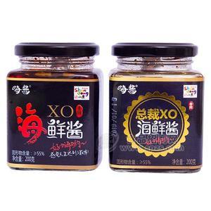 嗨酱香辣海鲜酱罐装200g