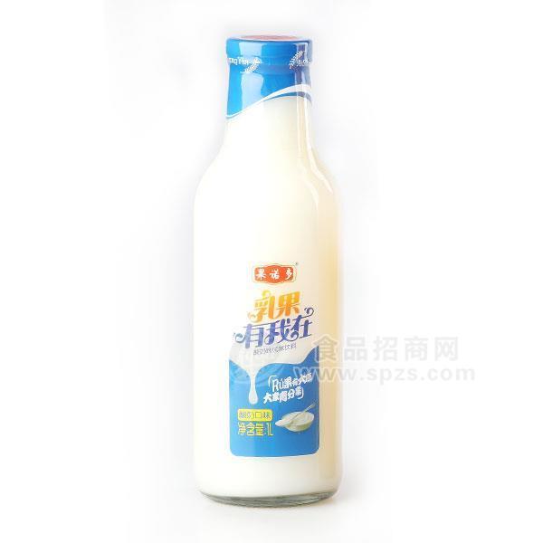·果诺多乳果酸奶系列大瓶装原味1Lx6瓶 