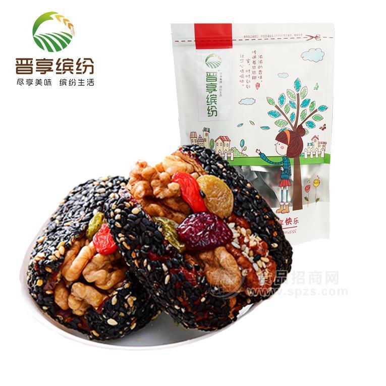 黑芝麻枣夹核桃