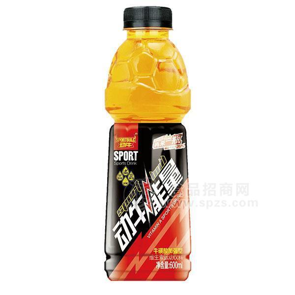 ·动牛能量牛磺酸加强型维生素运动饮料600ml 