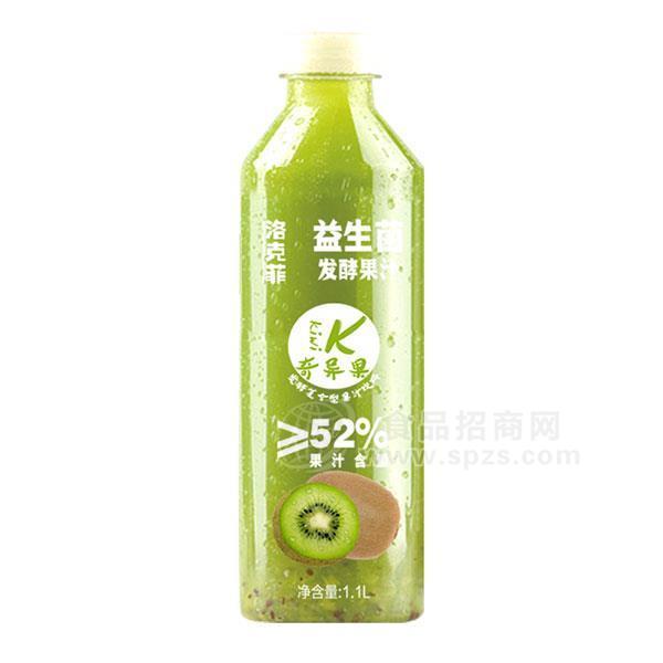 ·洛克菲奇异果味益生菌发酵果汁饮品1.1L 