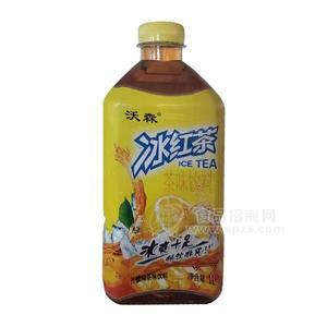 沃森冰红茶饮料柠檬味茶味饮料1L