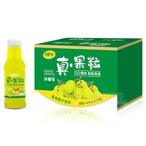 水果下山 綠葡萄果肉果汁飲料420mlx15瓶