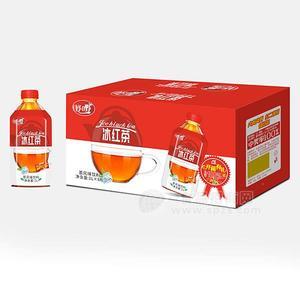 好嘢 冰红茶茶风味饮料1Lx8瓶