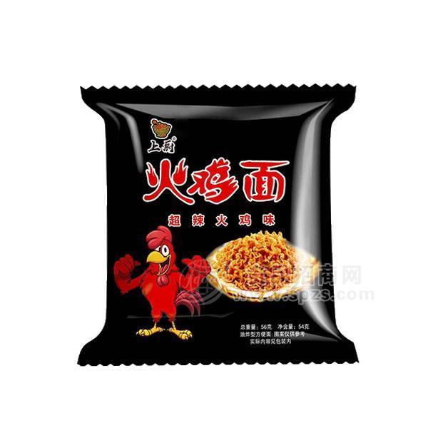 上廚火雞面超辣火雞味油炸方便面56g