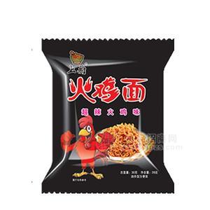 上廚火雞面超辣火雞味油炸方便面30g