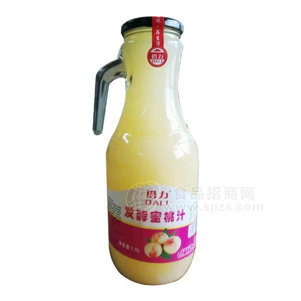 搭力 發(fā)酵蜜桃汁飲料