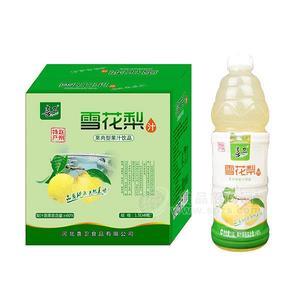 喜卫 雪花梨汁果肉型果汁饮品1.5Lx6瓶