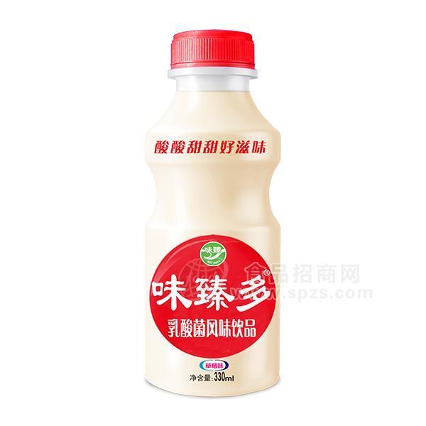 ·味臻多草莓味乳酸菌风味饮品330ml 