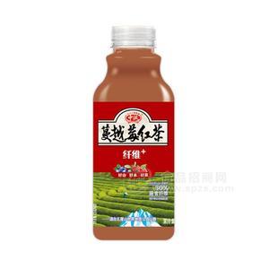 中沃蔓越莓红茶果汁茶饮料500ml