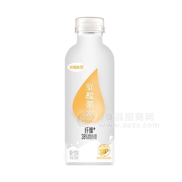 菲酪必思金桔柠檬味乳酸菌纤维水果汁饮料530ml