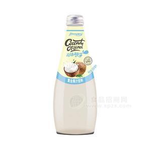原味椰子玻璃瓶復(fù)合果汁飲料330ml