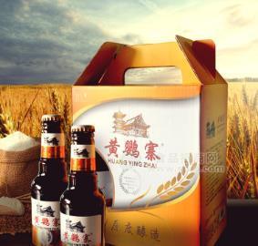 黄鹦寨清爽型原度全麦啤酒236ml*24/箱