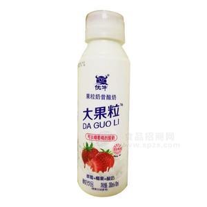 優(yōu)牛大果粒果粒奶昔酸奶310ml