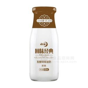 燦汁源回味經(jīng)典發(fā)酵風(fēng)味酸奶炭燒300ml