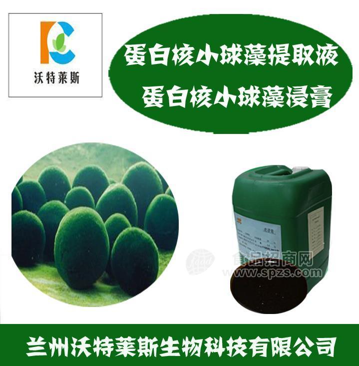 蛋白核小球藻浸膏 --兰州沃特莱斯厂家现货 【检测方法】HPLC 【颜色性状】深棕色液体 【产品目数