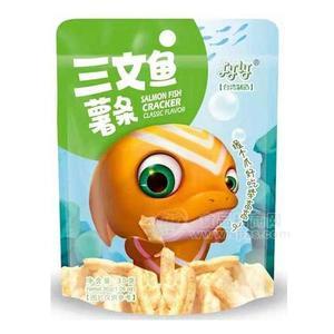 LYLY三文鱼薯条休闲食品膨化食品30g