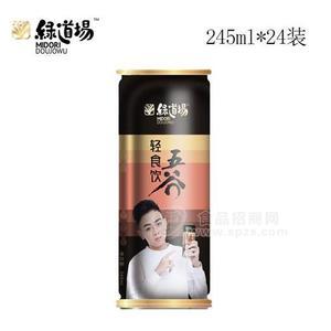 五谷雜糧飲料245ml24罐綠道場飲品品牌加盟