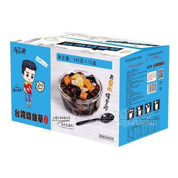 汤小资台湾烧仙草懒人素食方便食品345gx12盒
