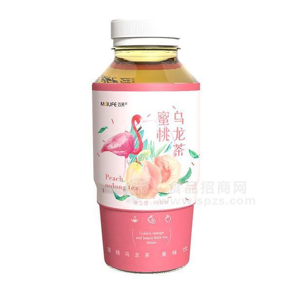 迈芙蜜桃乌龙茶果味饮料480ml代理