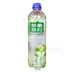 德雨蘋果蘇打青蘋果味碳酸飲料500ml